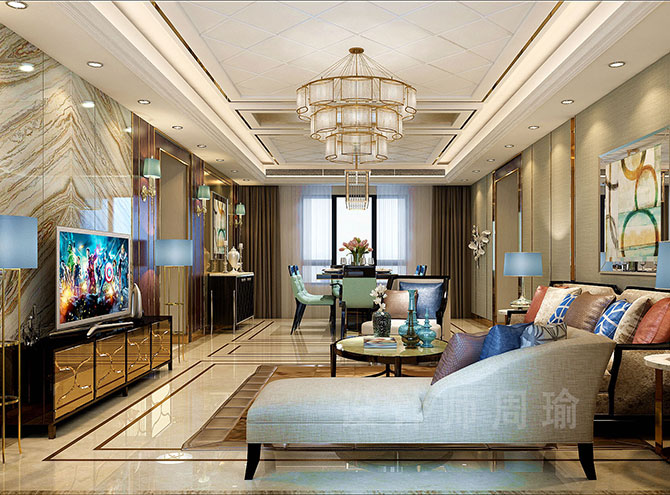 被肏骚逼的视频世纪江尚三室两厅168平装修设计效果欣赏